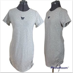 Hollister Grey Butterfly T-shirt Dress Size Small